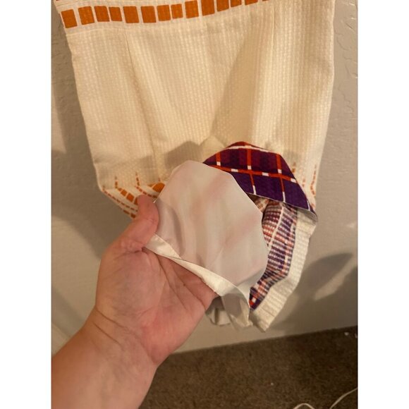 NWT Jones New York 100% Cotton Carnival Of Color Dress - Picture 9 of 11